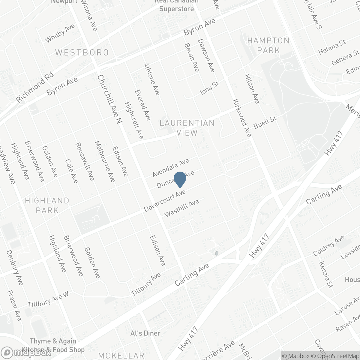 288 DUNCAIRN AVENUE, Ottawa, Ontario K1Z 7G9